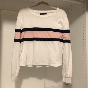 Abercrombie and Fitch colorblock Long Sleeve